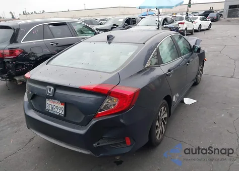 2018 Honda Civic Ex from USA, damaged, VIN 2HGFC2F70JH567230